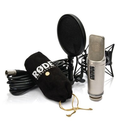 RØDE NT2-A Studio Solution Kit – Micrófono de condensador multipatrón