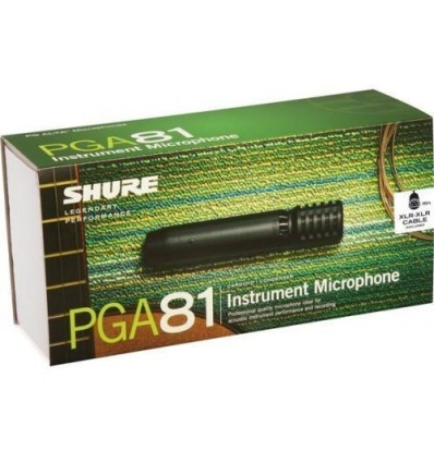 Shure PGA81 – Micrófono de condensador cardioide para instrumentos
