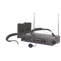 QTX 171.818UK VN2 MICROFONO DOBLE DIADEMA INALAMBRICO. QTX 171.818UK VN2 MICROFONO DOBLE DIADEMA INALAMBRICO.