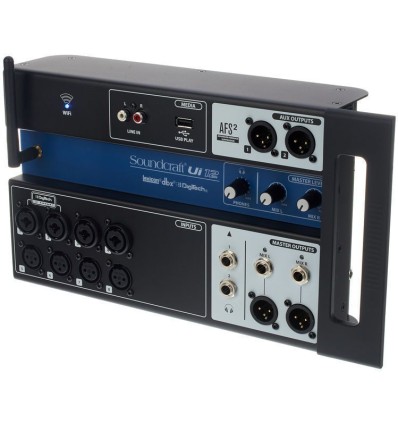 Soundcraft Ui12 - Mezclador digital compacto con control Wi-Fi