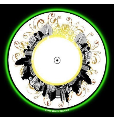 GLOWTRONICS DENON 3700 SLIPMATS CITY deslizador profesional cd pioneer denon