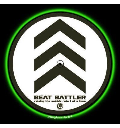 GLOWTRONICS DENON 3700 SLIPMATS BEAT BATTLER deslizador profesional cd pioneer denon