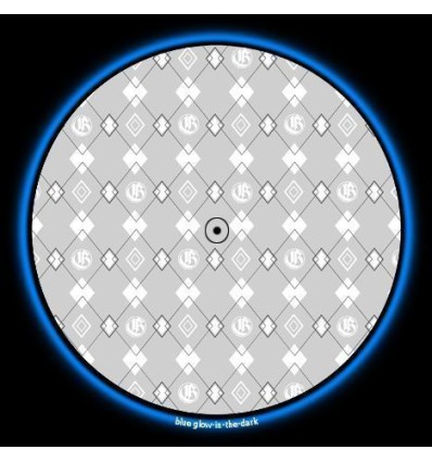 GLOWTRONICS DENON 3700 SLIPMATS G PATTERN deslizador profesional cd pioneer denon