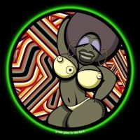 GLOWTRONICS DENON 3700 SLIPMATS BOOTYLICIOUS deslizador profesional cd pioneer denon