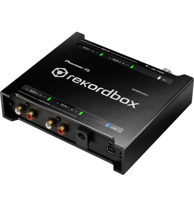 Pioneer DJ INTERFACE 2 | Interfaz rekordbox DVS con vinilos de control