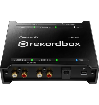 Pioneer DJ INTERFACE 2 | Interfaz rekordbox DVS con vinilos de control