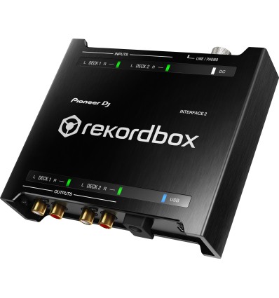 Pioneer DJ INTERFACE 2 | Interfaz rekordbox DVS con vinilos de control