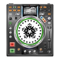 GLOWTRONICS DENON CD SLIPMATS SKULL STAR deslizador profesional cd pioneer denon