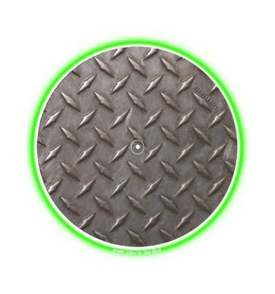 GLOWTRONICS DENON CD SLIPMATS DIAMOND PLATE deslizador profesional cd pioneer denon