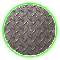 GLOWTRONICS DENON CD SLIPMATS DIAMOND PLATE deslizador profesional cd pioneer denon