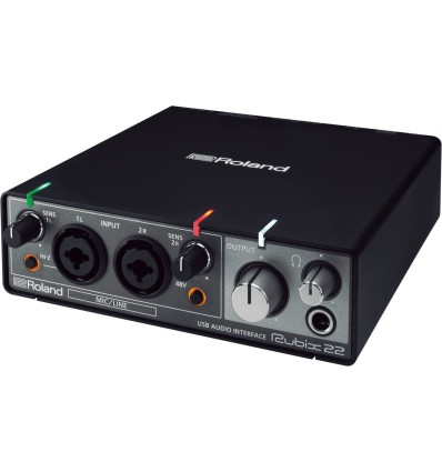 Roland Rubix 22 - Interfaz de audio USB 2x2 de alta resolución