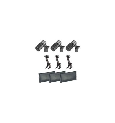 AUDIO-TECHNICA ATM230 PACK microfono para baterias profesional comprar