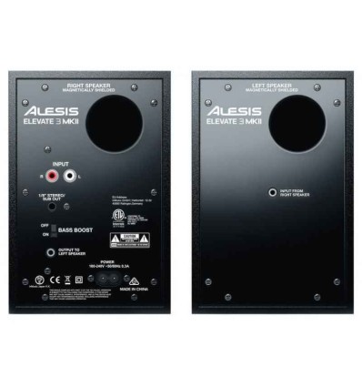 Alesis Elevate 3 MKII: Monitores de Estudio Activos Compactos