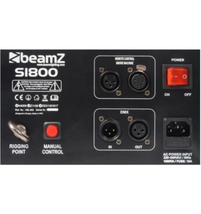 BEAMZ 160.493 MAQUINA DE HUMO maquina de efectos profesional comprar online