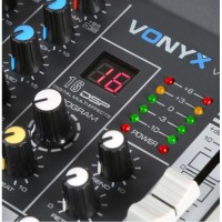 Vonyx VMM-K602 - Mezclador de 6 canales con DSP y Bluetooth Vonyx VMM-K602 - Mezclador de 6 canales con DSP y Bluetooth