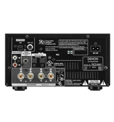 DENON RCDM-41 SILVER cuerpo minicadena hifi profesional comprar