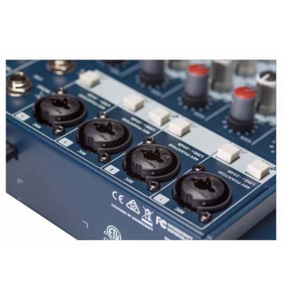 Soundcraft Notepad-12FX: Mezclador 12 canales con USB y FX