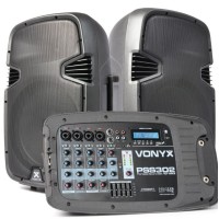 VONYX  170.118 PSS302 SET PORTATIL SD USB MP3 BT soporte tripode VONYX  170.118 PSS302 SET PORTATIL SD USB MP3 BT soporte tripode