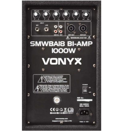 VONYX 170.760 SMWBA18 SUBWOOFER BIAMPLIFICADO comprar barato