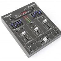 VONYX STM-2270 – Mezclador DJ 4 canales con USB/MP3 y efectos