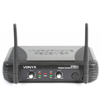 VONYX 179.183 STWM712 MICROFONO VHF DOBLE comprar barato