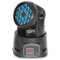 BeamZ MHL108 Wash - Cabeza Móvil LED RGB 18x3W