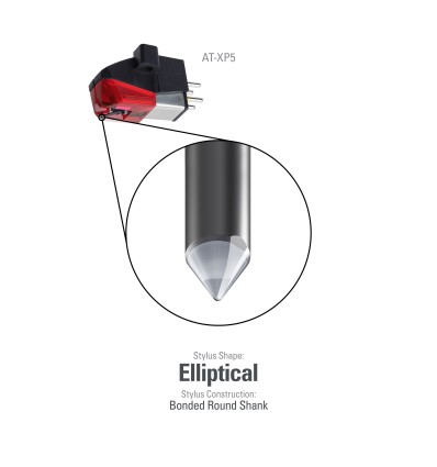 AUDIO-TECHNICA AT-XP5 cápsula y aguja profesional para dj