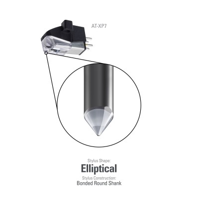 AUDIO-TECHNICA AT-XP7 cápsula y aguja profesional para dj