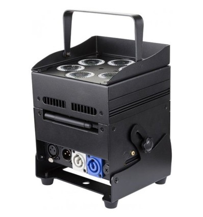 JBSYSTEMS ACCU COLOR BATERIA 6X10W RGBWA (NEGRO) 