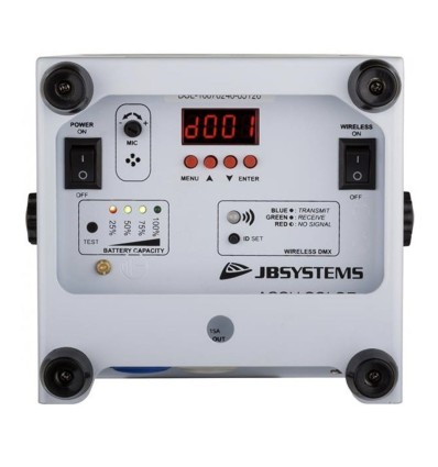 JBSYSTEMS ACCU COLOR BATERIA 6X10W RGBWA (BLANCO) 