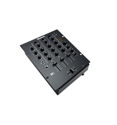 Numark M4 - Mesa mezclas DJ de 3 canales con crossfader reemplazable