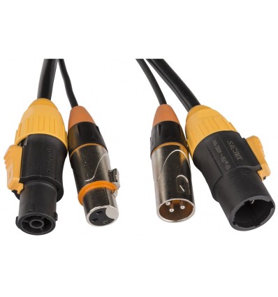 BRITEQ IP-POWER/XLR COMBI CABLE 5M | Mejor precio 