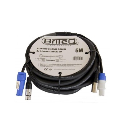 BRITEQ POWERCON/XLR COMBI 3x1,5MM²...