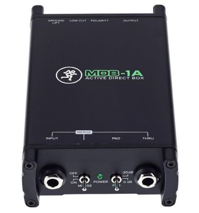 Mackie MDB-1A - Caja directa activa para instrumentos