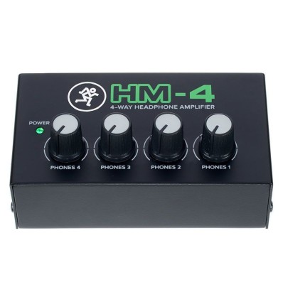 Mackie HM-4 - Amplificador de Auriculares de 4 Canales