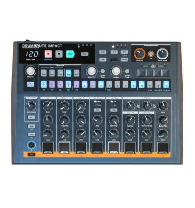 Arturia DrumBrute Impact - Caja de ritmos analógica con 10 sonidos