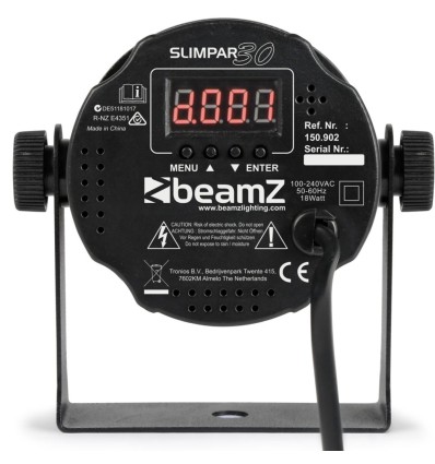 BEAMZ 150.902 FOCO PAR PLANO 30 foco iluminacion características