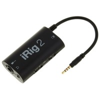 IK Multimedia iRig 2: Interfaz de Guitarra Móvil con Control Ganancia