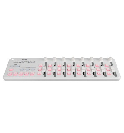 Korg nanoKONTROL2 Blanco - Superficie de control MIDI compacta