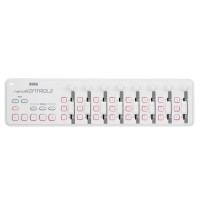 Korg nanoKONTROL2 Blanco - Superficie de control MIDI compacta Korg nanoKONTROL2 Blanco - Superficie de control MIDI compacta