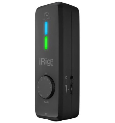iRig Pro I/O: Interfaz de Audio y MIDI Portátil de Alta Calidad