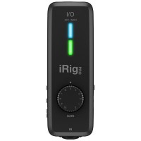iRig Pro I/O: Interfaz de Audio y MIDI Portátil de Alta Calidad