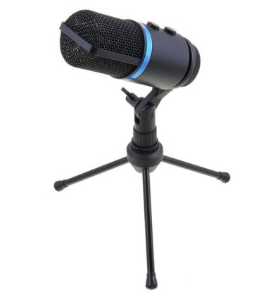 IK Multimedia iRig Mic Studio Black: Micrófono de Condensador Portátil