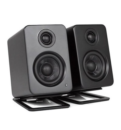 KANTO S2 BLACK soporte de altavoces de buena calidad.