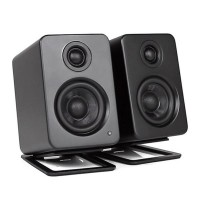 KANTO S2 BLACK soporte de altavoces de buena calidad.