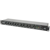 Adastra ML622 - Mezclador de 8 canales montable en rack 1U