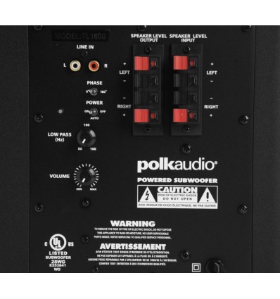 POLK TL 1600 Equipo de sonido de económico precio.