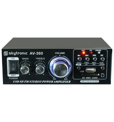 SKYTEC 103.142 AMPLIFICADOR FM/USB/SD