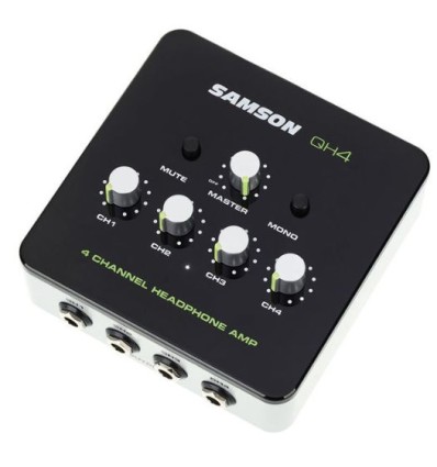 SAMSON QH4 amplificador de auriculares de buen precio.