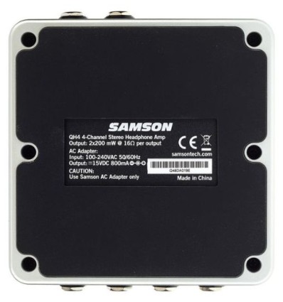 SAMSON QH4 amplificador de auriculares de buen precio.